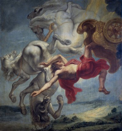 La caída de Faetón de Jan Carel van Eyck
