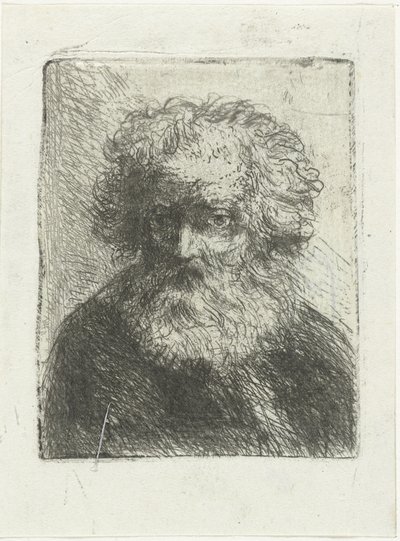 anciano barbudo de Jan Chalon