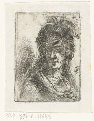 Mujer joven de Jan Chalon