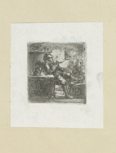 El hombre pone pijp The Compleat Work of Etchings de John Chalon / Oeuvre Complette des Eaux Fortes par Jean Chalon (título de la serie) de Jan Chalon