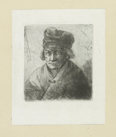 Oude man pone muts The Compleat Work of Etchings de John Chalon / Oeuvre Complette des Eaux Fortes par Jean Chalon (título de la serie) de Jan Chalon