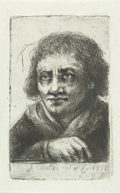 Hombre adulto, su mano derecha visible de Jan Chalon