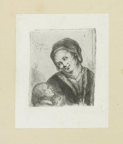 Vrouw en especie The Compleat Work of Etchings de John Chalon / Oeuvre Complette des Eaux Fortes par Jean Chalon (título de la serie) de Jan Chalon