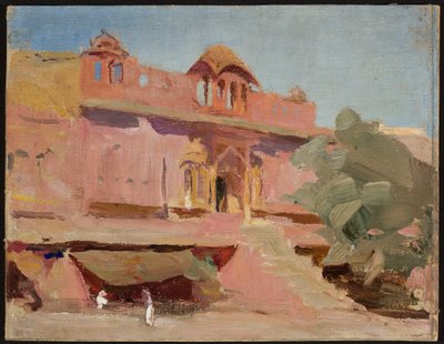Jaipur - edificios. De un viaje a la India de Jan Ciągliński
