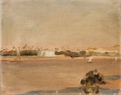 Los colores de Egipto - Nilo. De un viaje a Egipto de Jan Ciągliński