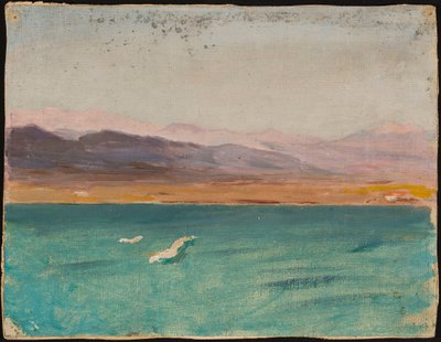 Paisaje marino. De un viaje a Palestina de Jan Ciągliński