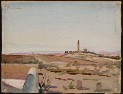 En las afueras de la ciudad y el desierto. De un viaje a Palestina de Jan Ciągliński