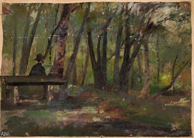 San Petersburgo - parque en la isla de Pedro de Jan Ciągliński