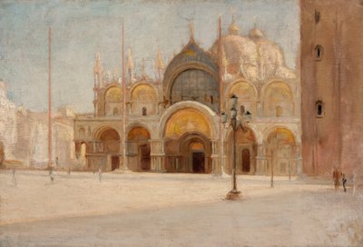 Plaza de San Marcos en Venecia de Jan Ciągliński