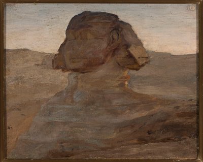La Esfinge al anochecer. De un viaje a Egipto de Jan Ciągliński