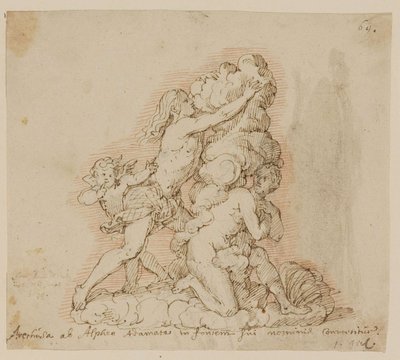 Alfeo y Aretusa de Jan Claudius de Cock