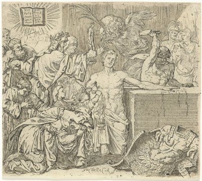 Martirio de San Quirino de Neuss de Jan Claudius de Cock