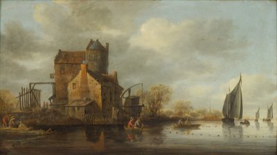 Vista del río holandés de Jan Coelenbier
