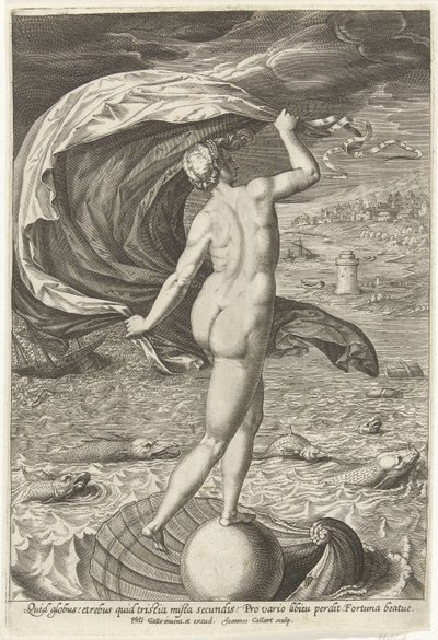 Fortuna (fortuna) de Jan Collaert (II)