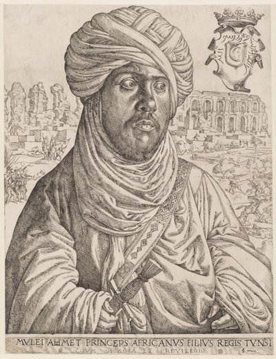 Retrato de Muley Ahmed de Jan Cornelisz Vermeyen