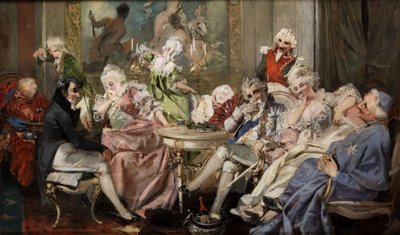 Compañía cortés en un salón de Jan Czesław Moniuszko