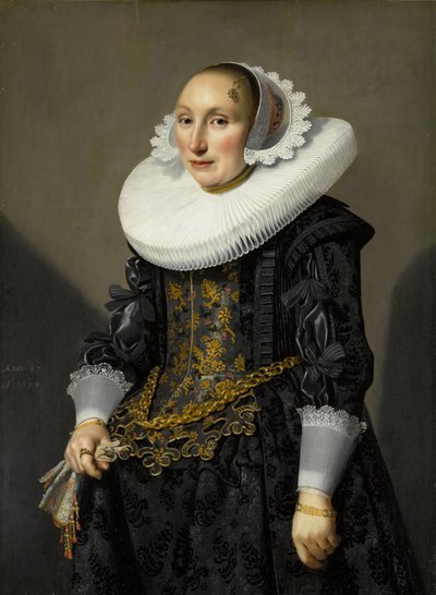 Retrato de Adriana van der Aam de Jan Damen Cool