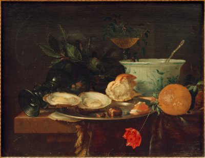 Naturaleza muerta de desayuno de Jan Davidsz de Heem