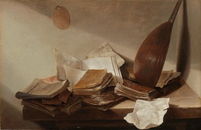 Bodegón con libros de Jan Davidsz de Heem