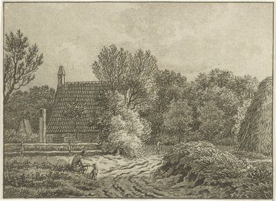 Paisaje en Bloemendaal de Jan Evert Grave
