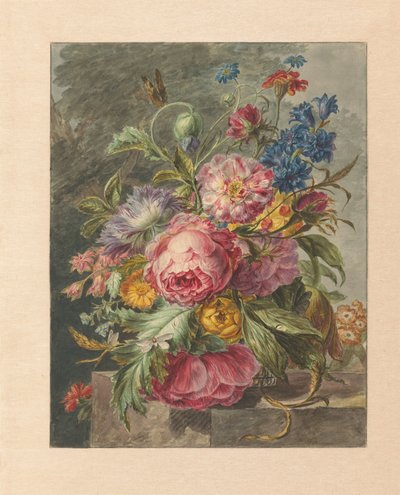 Bodegón con flores de Jan Evert Morel (I)