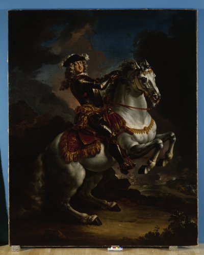 Elector Johann Wilhelm de Palatinado-Neuburg a caballo de Jan Frans van Douven