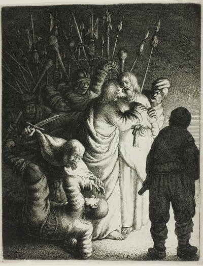 Cristo apresado, de La Pasión de Jan Georg van Vliet