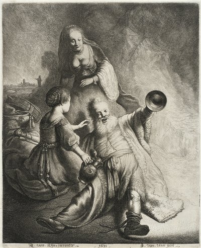 Lot y sus hijas, 1631 de Jan Georg van Vliet