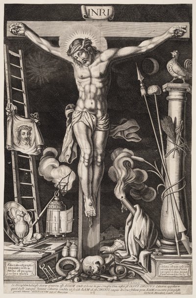 Crucifixión de Jan Gerritsz. Swelinck