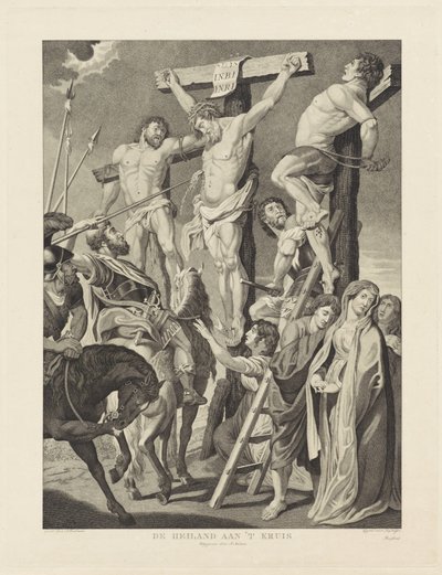 Crucifixión
El Salvador en la cruz (título en el objeto) de Jan Gerritsz. Visser