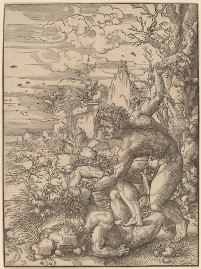 Caín Matando a Abel de Jan Gossaert