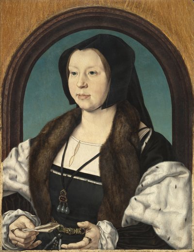 Retrato de Anna de Berghes, c.1526-30 de Jan Gossaert