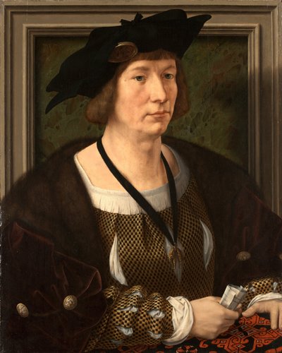 Retrato de Enrique III de Nassau-Breda 1483-1538 de Jan Gossaert