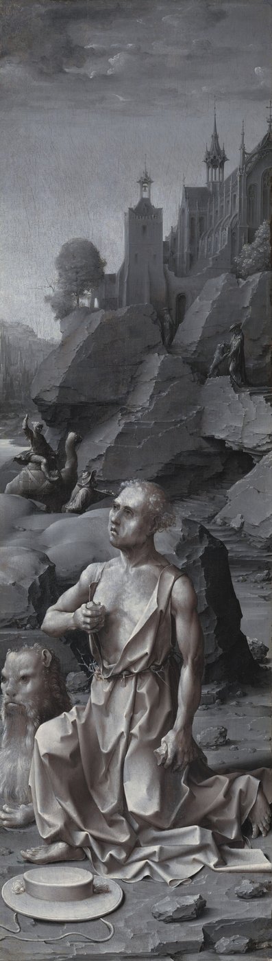 San Jerónimo penitente de Jan Gossaert