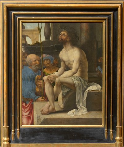 La burla de Cristo, 1527 de Jan Gossaert
