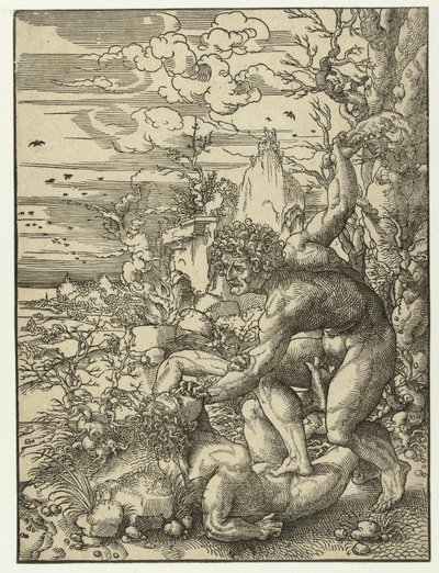 Caín mata a Abel de Jan Gossart