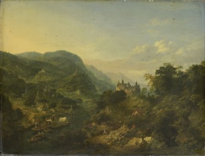 Vista del río de Jan Griffier (I)