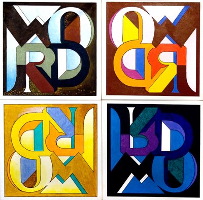 Cuatro palabras, sin palabras, 2007 de Jan Groneberg