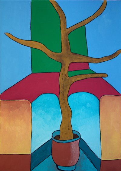 El bonsái no ha sido regado, 2009 de Jan Groneberg