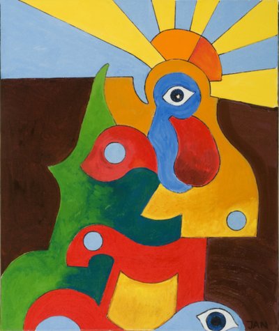 El pequeño gallo bebé de Jan Groneberg