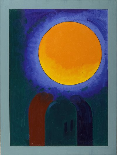 Dos Ratas Almizcleras bajo la Luna, 2008 de Jan Groneberg