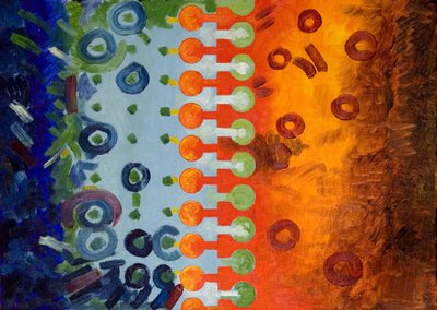 Cremallera conectando caliente y frío, 2006 de Jan Groneberg