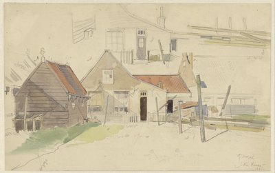 Estudios de casas en el barrio de Vinkenbuurt, Ámsterdam de Jan H.L. Hanau