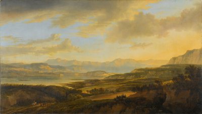 El lago de Zúrich de Jan Hackaert