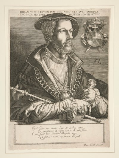 Jan Beuckelszoon (Jan van Leyden) de Jan Harmensz. Muller