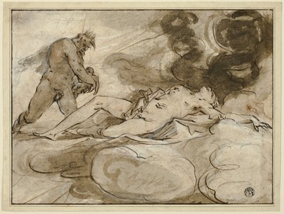 Júpiter y Semele de Jan Harmensz. Muller