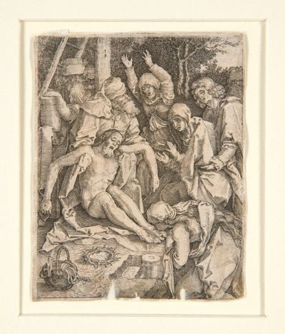Lamentación, de La Pasión de Jan Harmensz. Muller