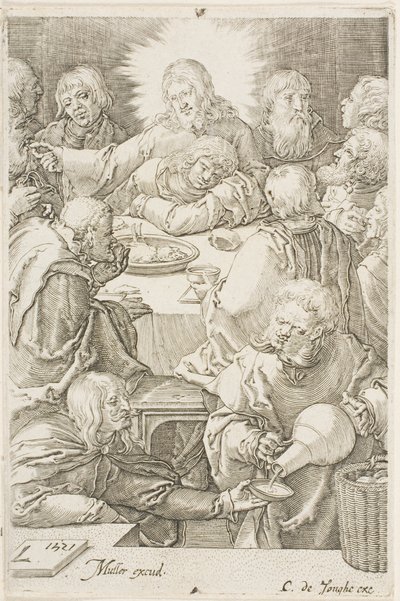 La última cena de Jan Harmensz. Muller