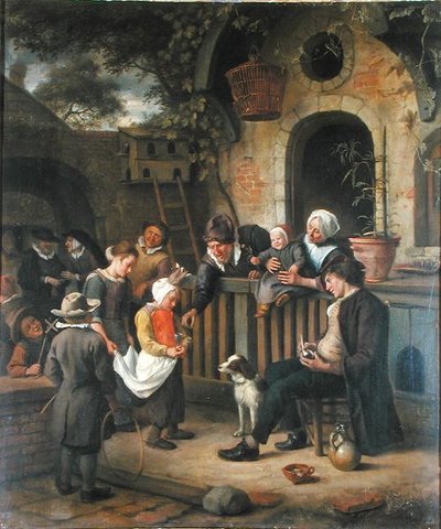 El pequeño idiota de Jan Havicksz. Steen
