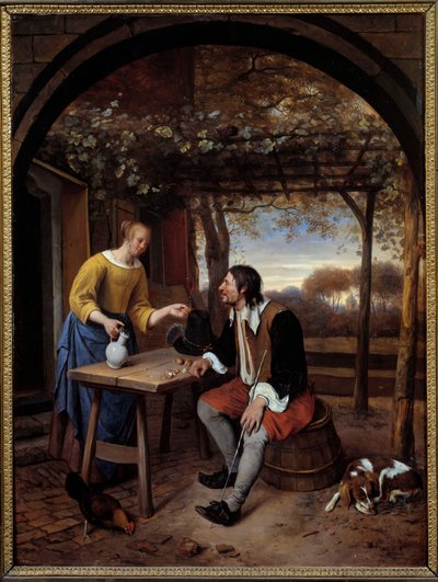 El descanso del viajero de Jan Havicksz. Steen